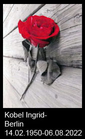 Kobel-Ingrid-Berlin-1950-bis-2022