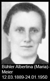 Bühler-Albertina-Maria-Meier-1889-bis-1950