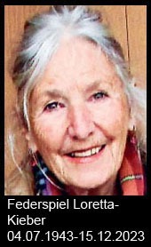 Federspiel-Loretta-Kieber-1943-bis-2023
