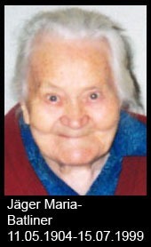Jäger-Maria-Batliner-1904-bis-1999