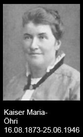 Kaiser-Maria-Öhri-1873-bis-1946