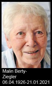 Malin-Berty-Ziegler-1926-bis-2021