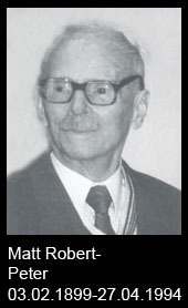 Matt-Robert-Peter-1899-bis-1994