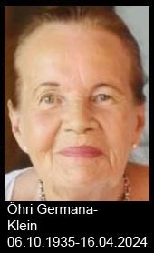 Öhri-Germana-Klein-1935-bis-2024