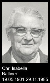 Öhri-Isabella-Batliner-1901-bis-1985