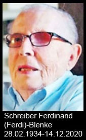 Schreiber-Ferdinand-Ferdi-Blenke-1934-bis-2020