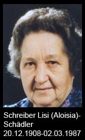 Schreiber-Lisi-Aloisia-Schädler-1908-bis-1987