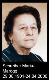 Schreiber-Maria-Marogg-1901-bis-2000