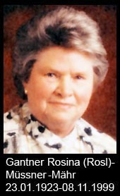 Gantner-Rosina-Rosl-Müssner-Mähr-1923-bis-1999