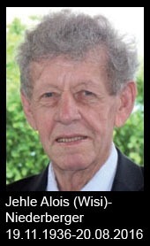 Jehle-Alois-Wisi-Niederberger-1936-bis-2016
