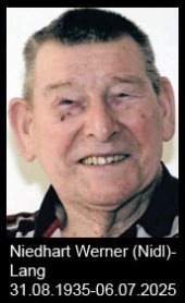 Niedhart-Werner-Nidl-Lang-1935-bis-2025