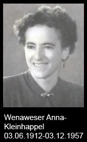 Wenaweser-Anna-Antschi-Kleinhappel-1912-bis-1957