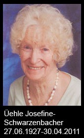 Üehle-Josefine-Schwarzenbacher-1927-bis-2011