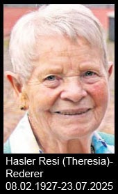 Hasler-Resi-Theresia-Rederer-1927-bis-2025