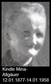 Kindle-Mina-Allgäuer-1877-bis-1958