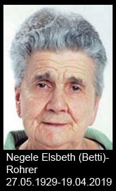 Negele-Elsbeth-Betti-Rohrer-1929-bis-2019