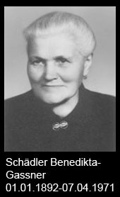 Schädler-Benedikta-Gassner-1892-bis-1971
