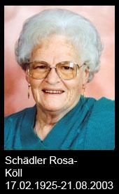 Schädler-Rosa-Köll-1925-bis-2003