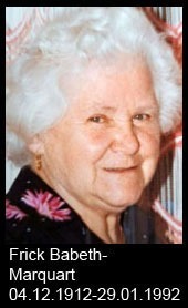 Frick-Babeth-Marquart-1912-bis-1992