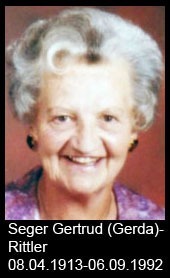 Seger-Gertrud-Gerda-Rittler-1913-bis-1992